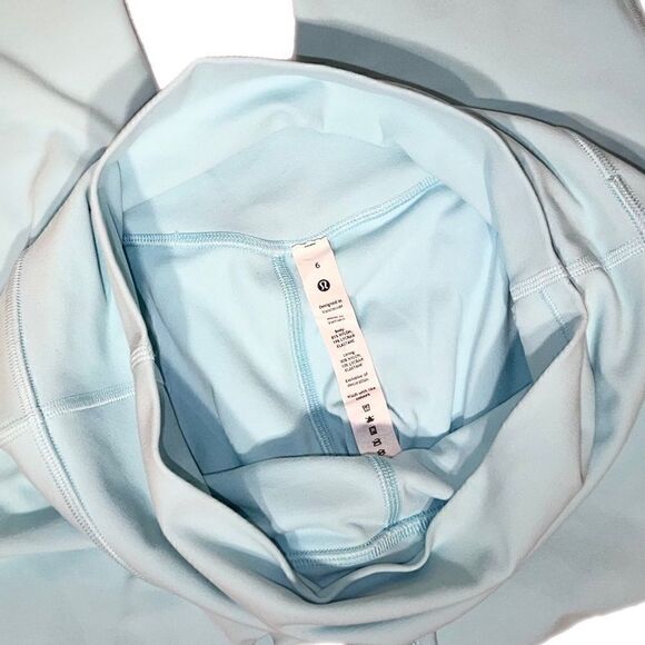 Lululemon Align High Rise Crop 17” Leggings “Icing Blue” - Picture 13 of 16